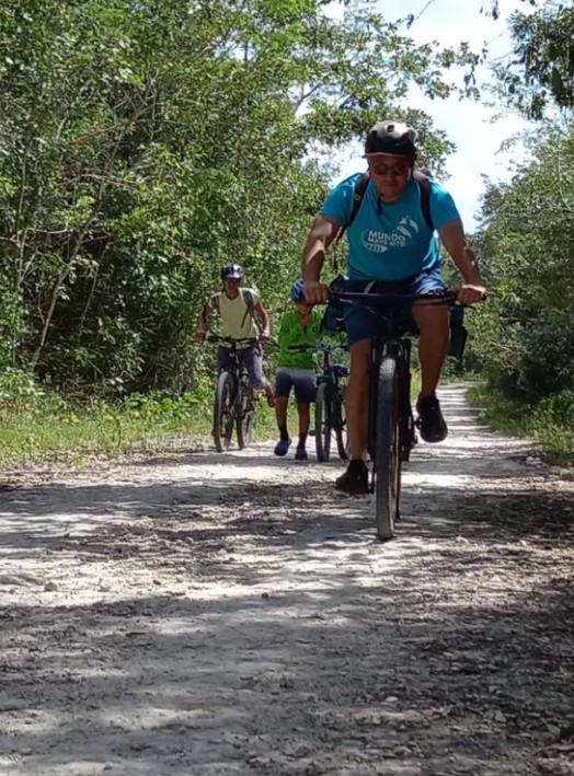 foto mundo maya aventura en bicicleta renta experiacia y ecoturismo mundo maya mtb
